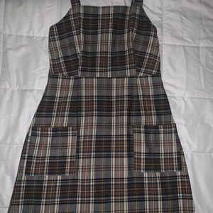 Plaid American eagle dress